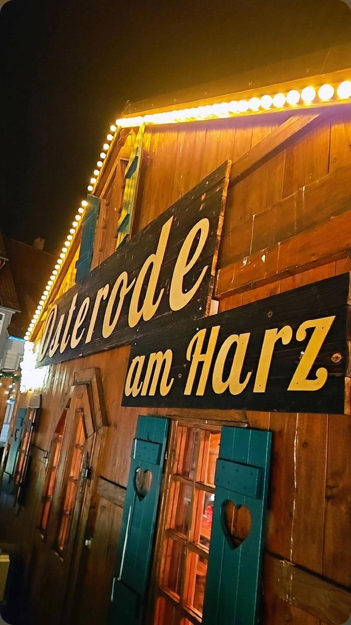 Der Schriftzug Osterode am Harz an der Glühhütte